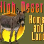High Desert Homes and land